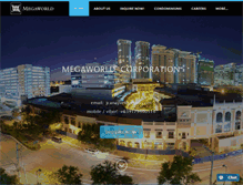 Tablet Screenshot of megaworldglobalcondos.com